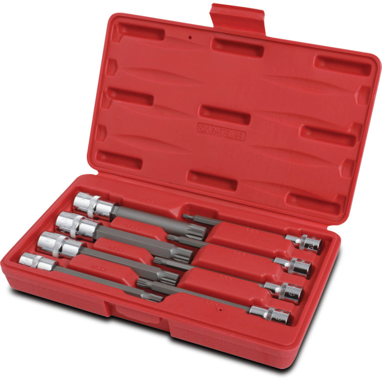 8-PC. Long Metric Triple-Square Driver Set