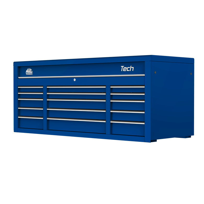 Tech™ Series 15-Drawer Top Chest - Sapphire Blue