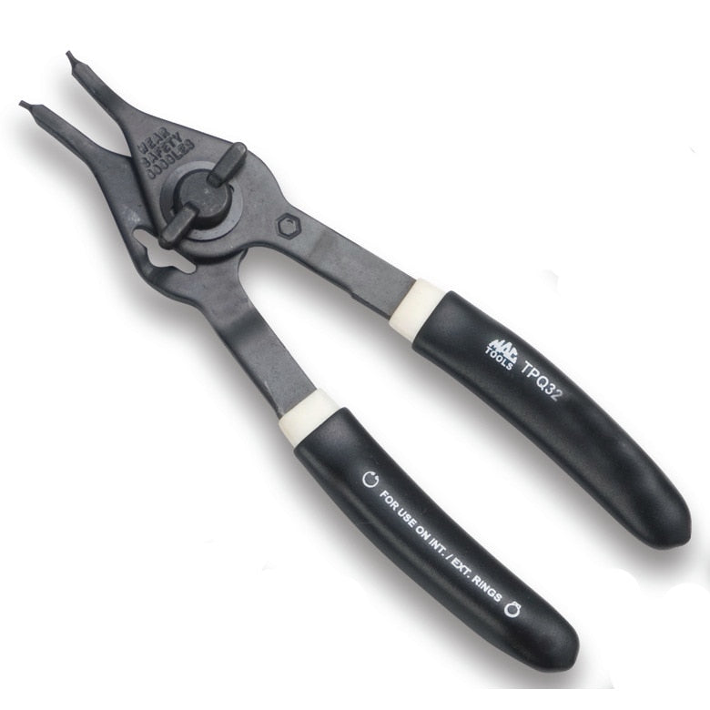 Straight Quarter-Turn Retaining Ring Pliers 6"