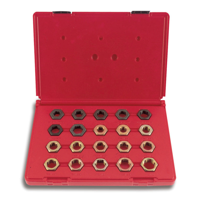 20-PC. Master Spindle Nut Rethread Set