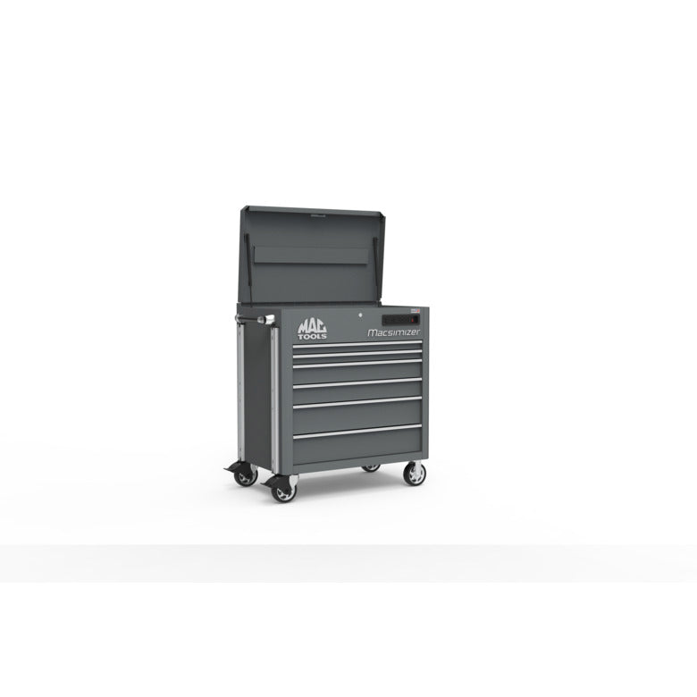 Macsimizer® 6-Drawer Utility Cart - Carbon Gray
