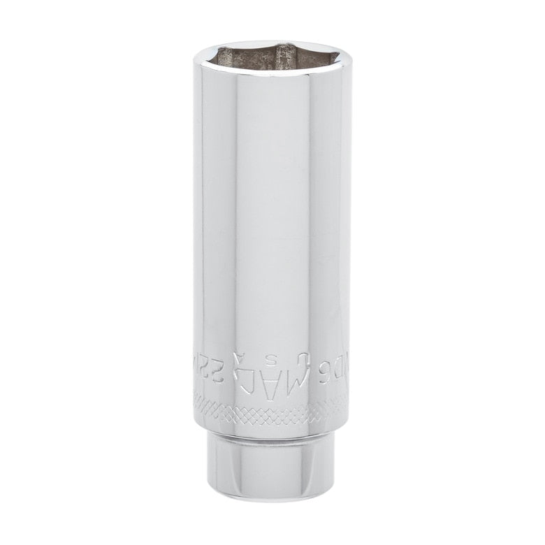 1/2" Drive Deep Socket 22mm - 6-PT.