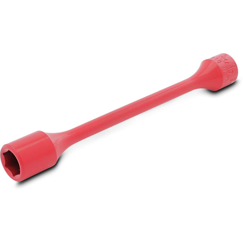 80 ft-lbs. 1/2" Drive 17mm Wheel Torque Socket - Red