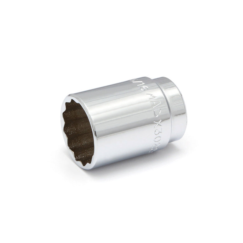 3/8" Drive Intermediate Socket 15/16" - 12-PT.