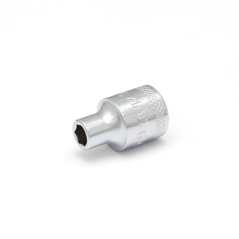 3/8" Drive Socket 6mm - 12-PT.
