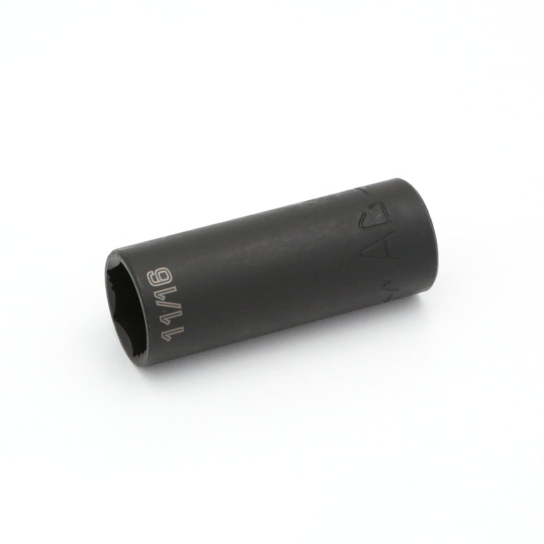 3/8" Drive Deep Impact Socket 11/16" - 6-PT.