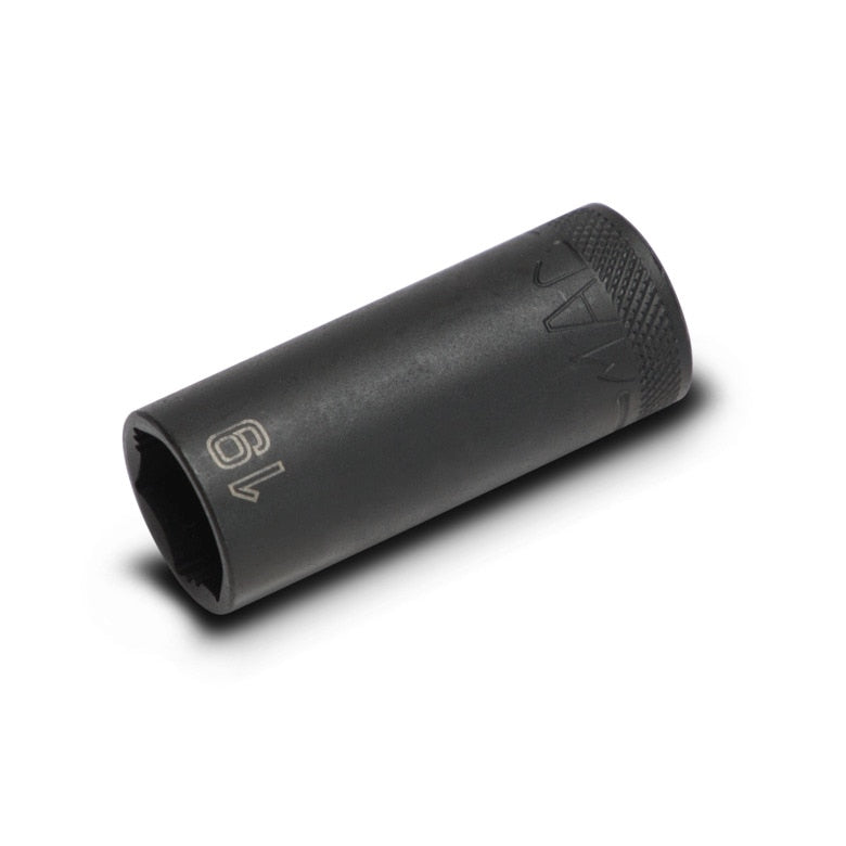 3/8" Drive Deep Impact Socket 19mm - 6-PT.