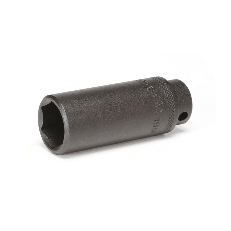 3/8" Drive Deep Impact Socket 19mm - 6-PT.