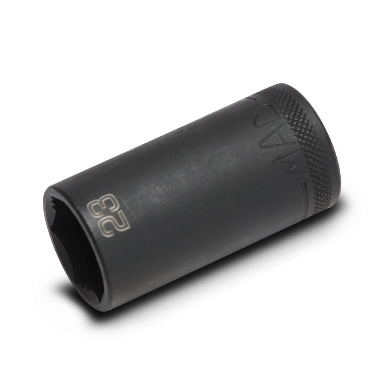 3/8" Drive Deep Impact Socket 23mm - 6-PT.