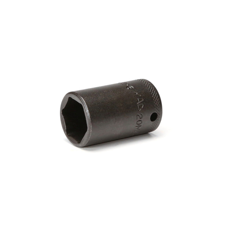 3/8" Drive Metric Intermediate Impact Socket 20mm - 6-PT.