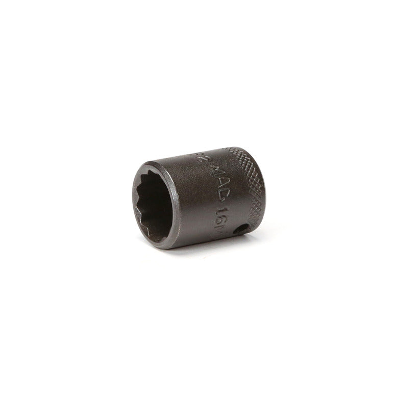 3/8" Drive Impact Socket 16mm - 12-PT.