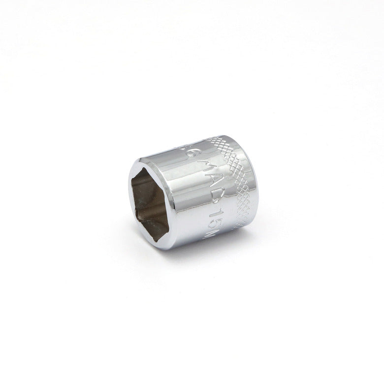 3/8" Drive Super-Short Socket 15mm - 6-PT.