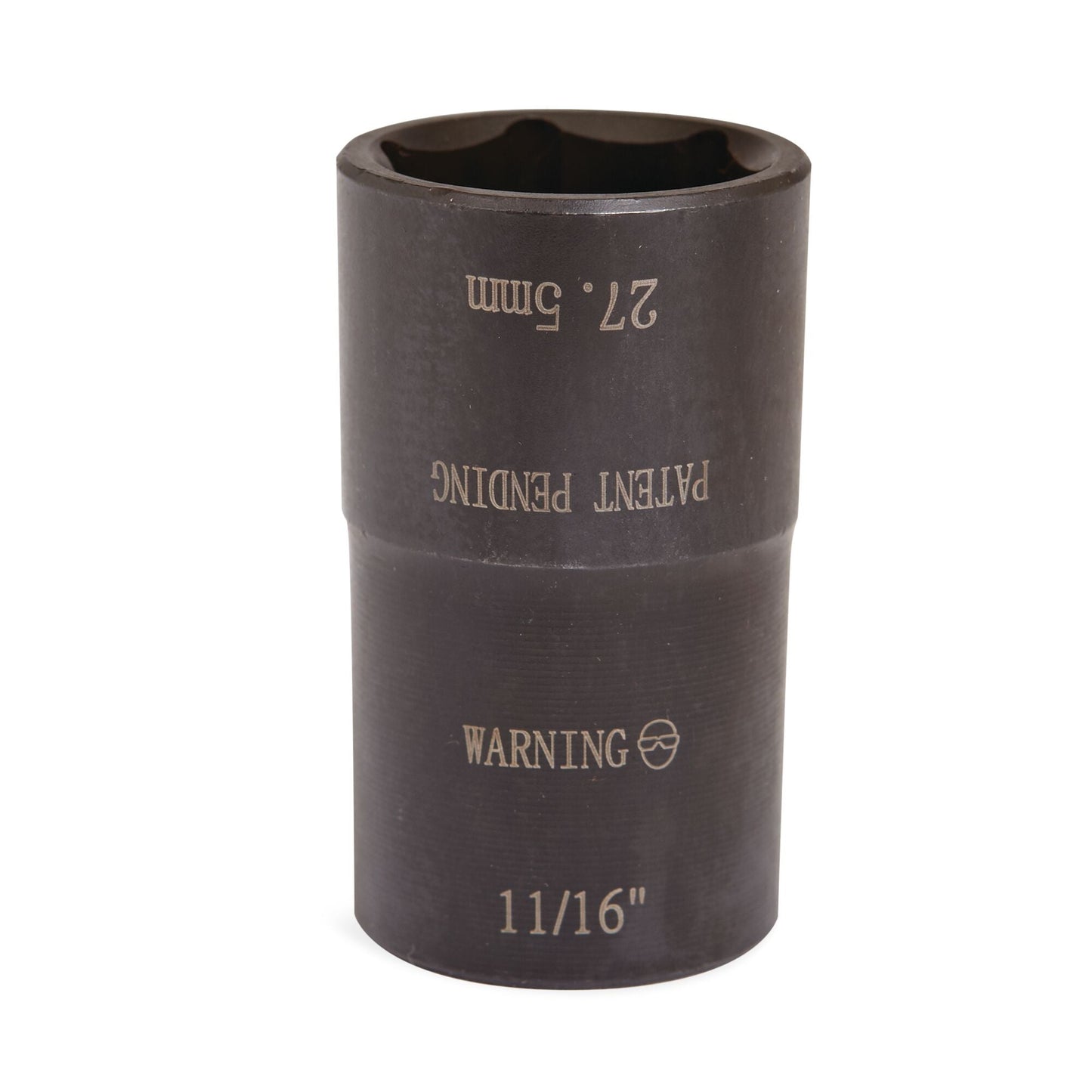 1/2” Drive Dual-Sided Lug Nut Chrome Cap Buster Socket - 1-1/16 x 27.5mm