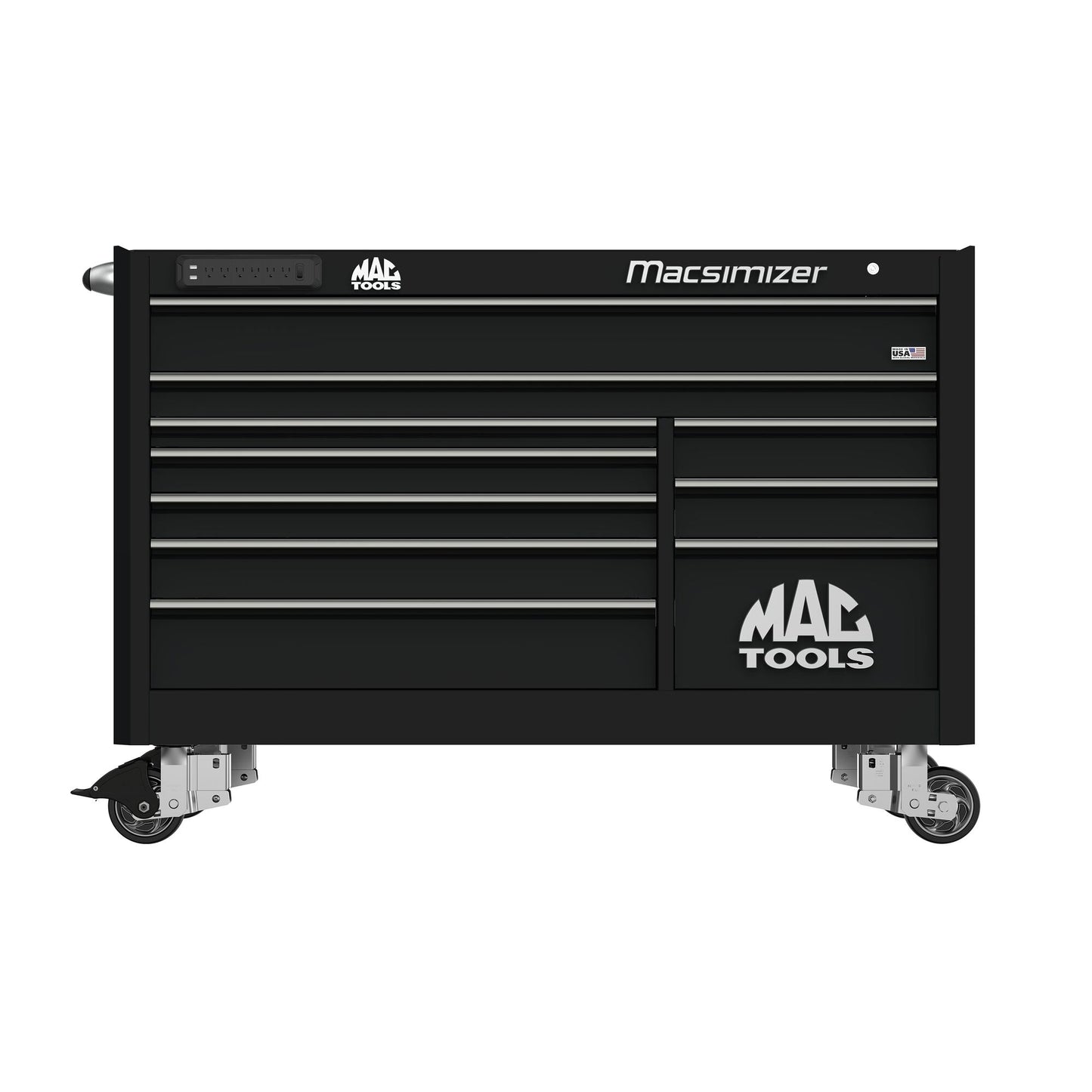 Macsimizer® 10-Drawer Workstation - Galaxy Black