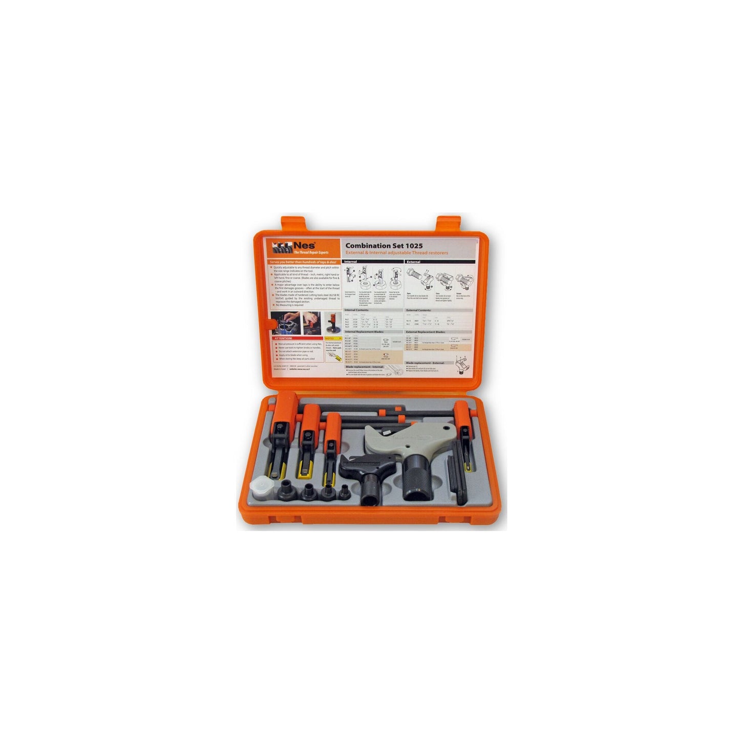 6-PC. Combination Thread Repair Kit