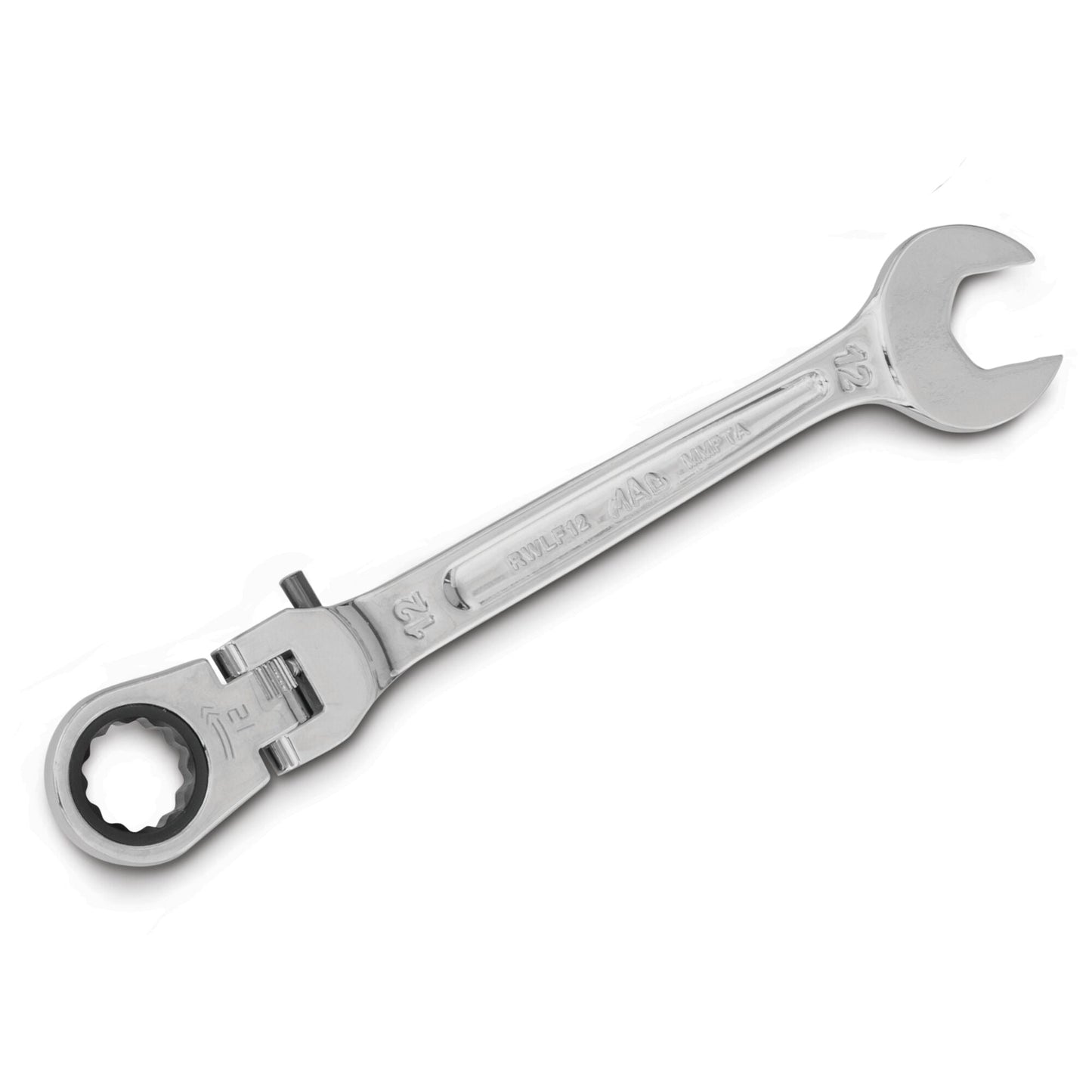 Flexible-Head Ratcheting Wrench 12mm - 12-PT.