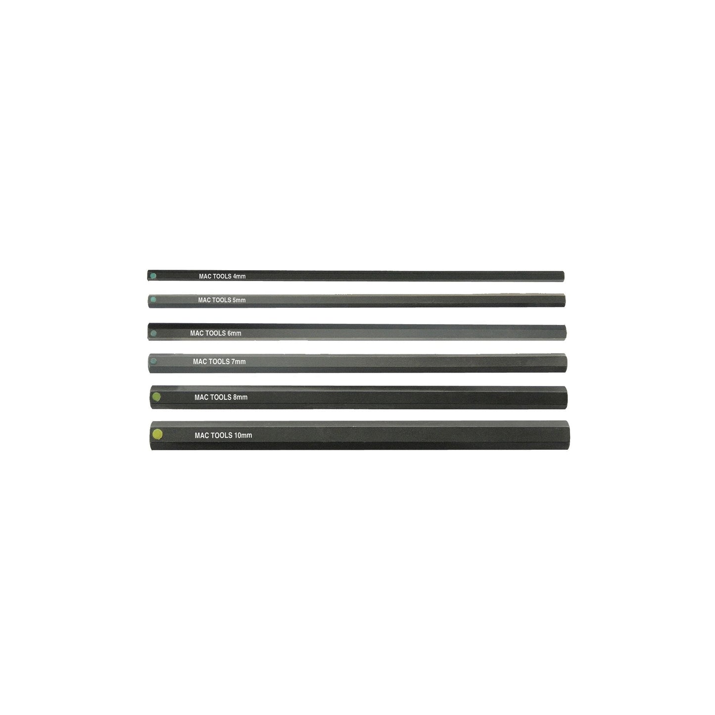 6-PC. Metric ProHold® Hex Bit Set - 6"