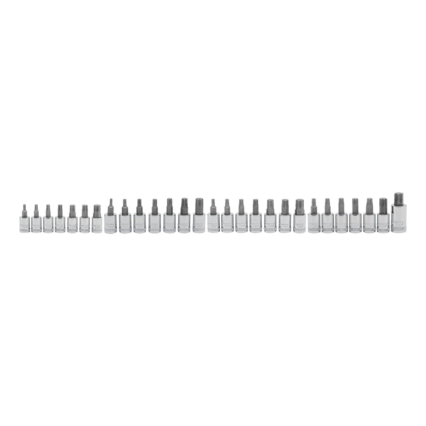 27-PC. R.B.R.T.™ Short Hex/Torx™ Socket Set