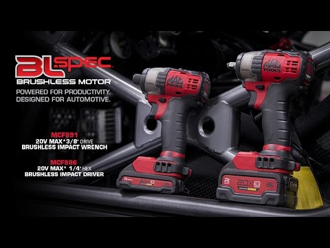 20V MAX* 1/4" Hex Drive BL-Spec™ Brushless Impact Driver