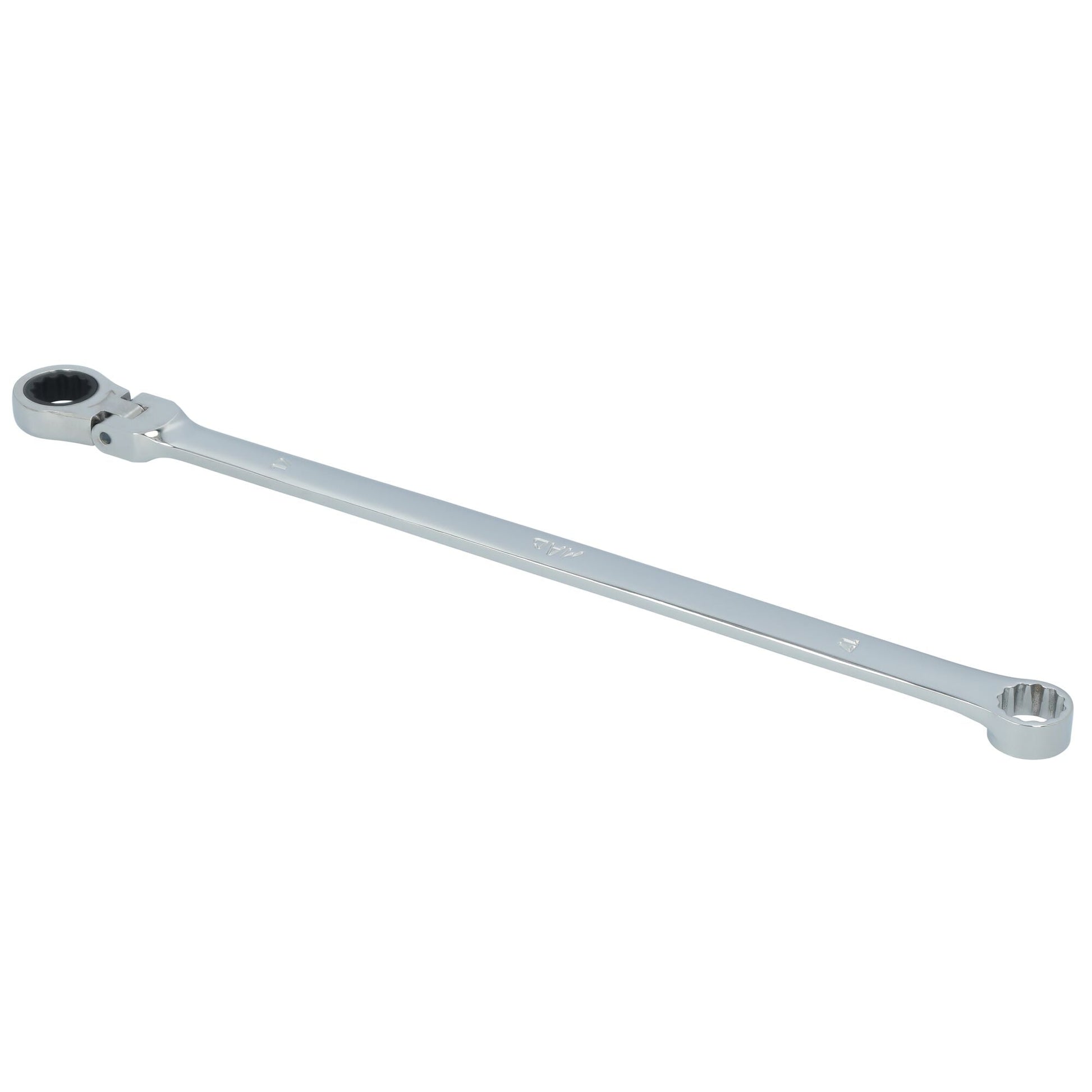 17mm XL Double Box Flex Head Ratcheting Wrench - 12 pt.