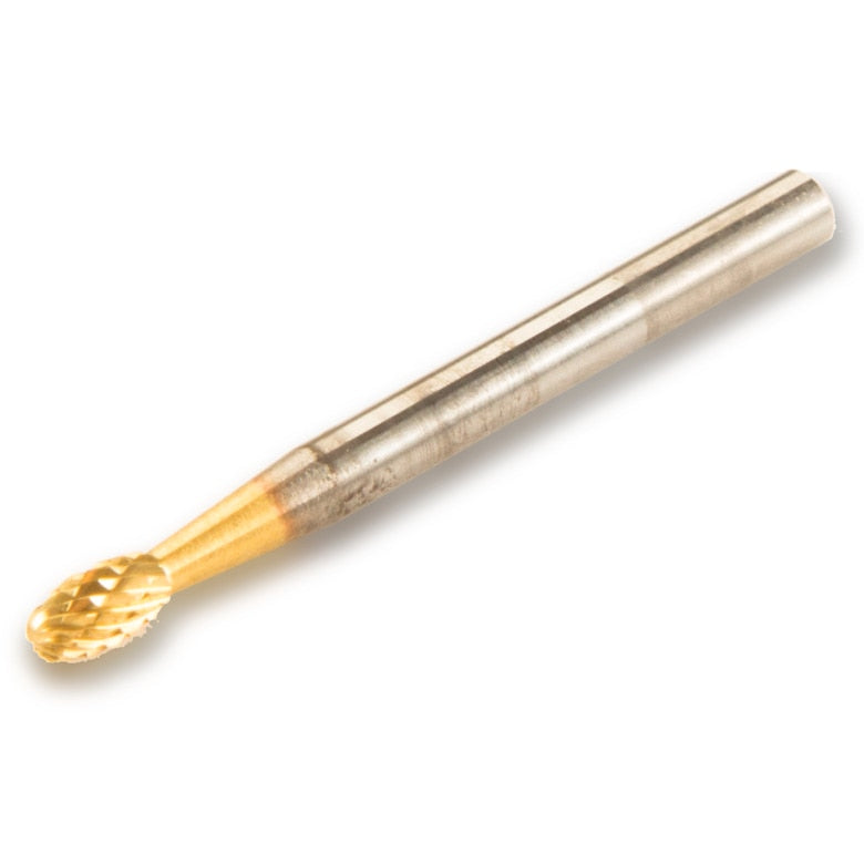 Oval Mini Titanium Nitride Coating Carbide Burr