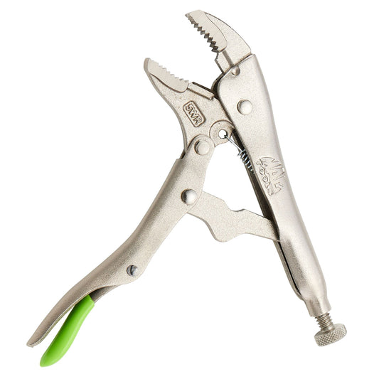 5" Curved Jaw Trigger Release Locking Pliers - Green