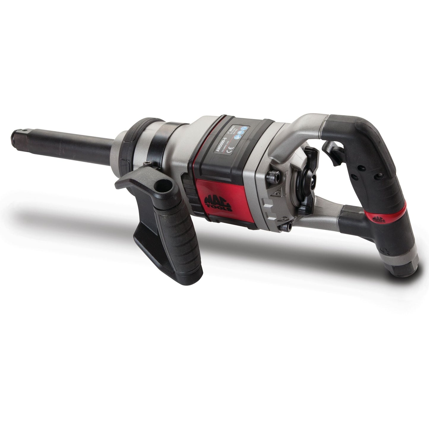 1" Drive D-Handle Air Impact Wrench w/6" Extended Anvil