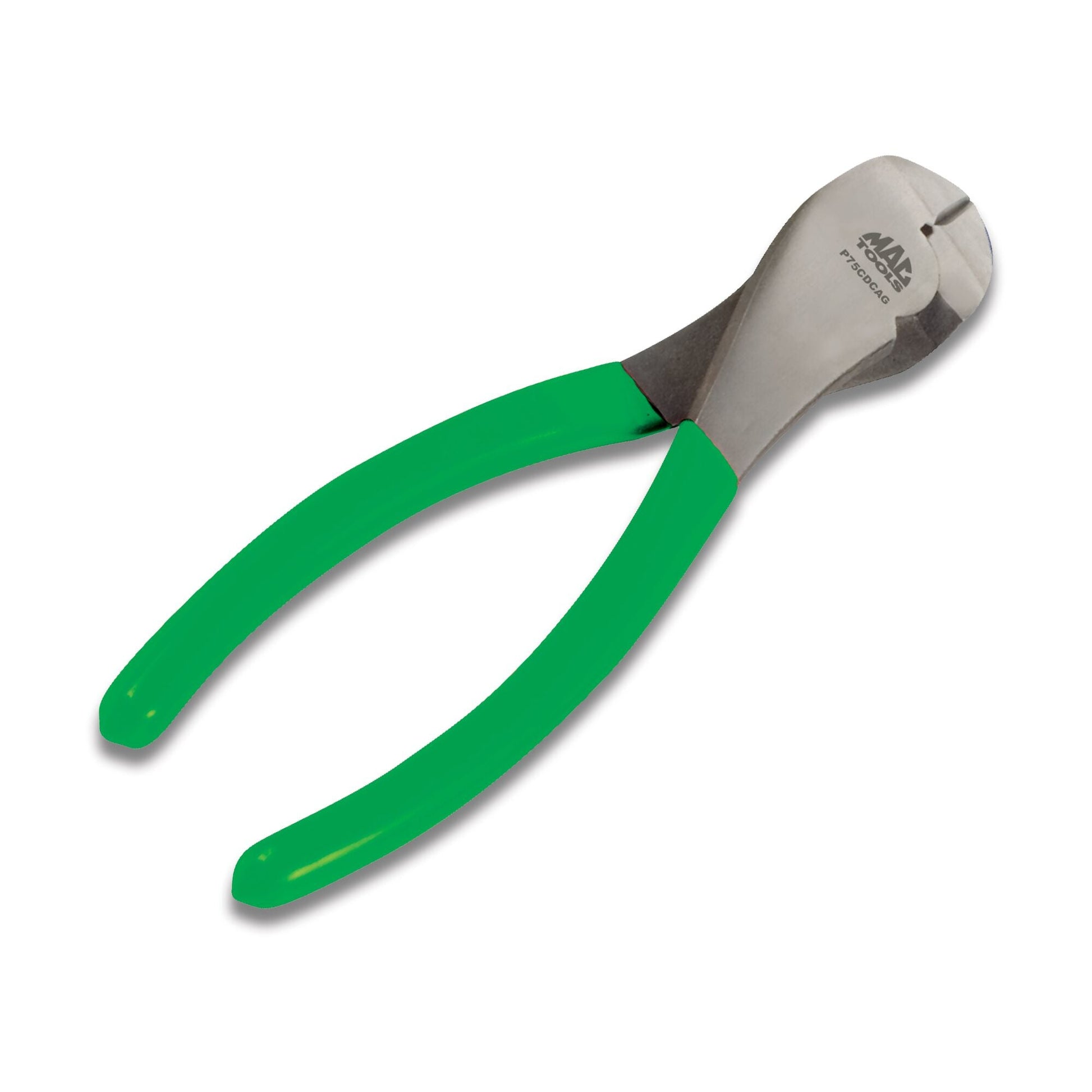 Bent-Nose Diagonal Cutting Pliers 8" - Green