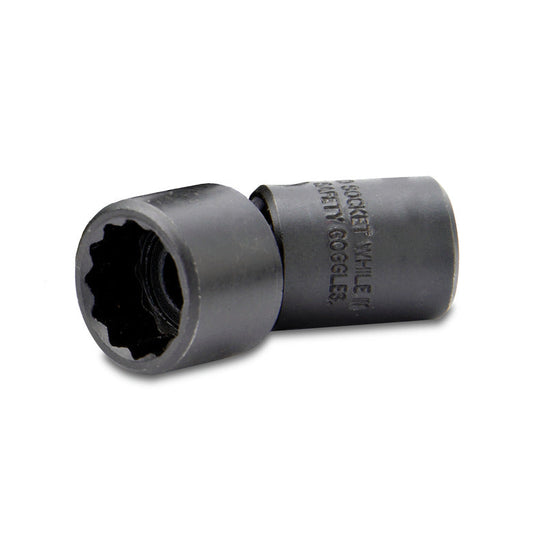 1/4" Drive Universal Impact Socket 1/2" - 12-PT.