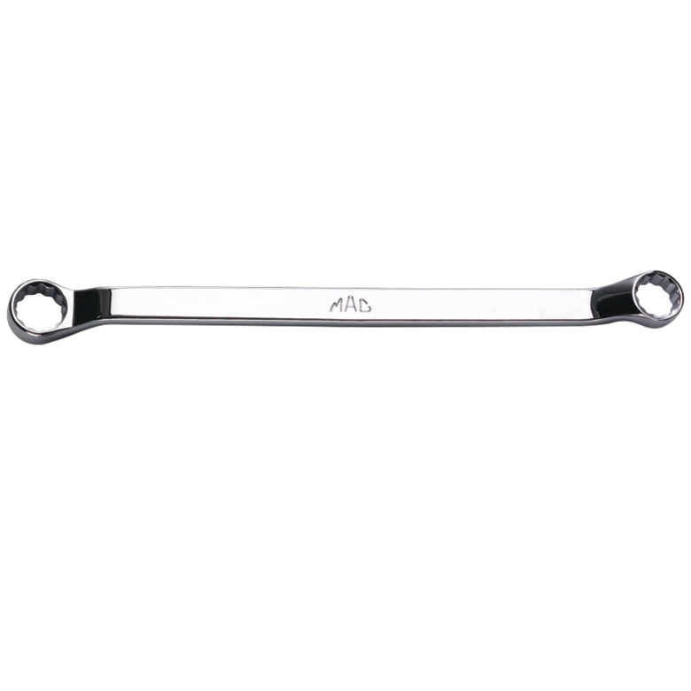 Long Deep-Offset Double-Box Wrench 17mm x 19mm 12-PT.