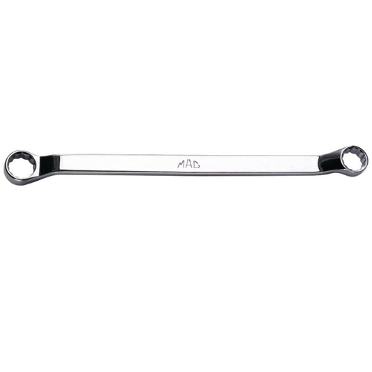 Long Modified Offset Double-Box Wrench 8mm x 10mm 12-PT.