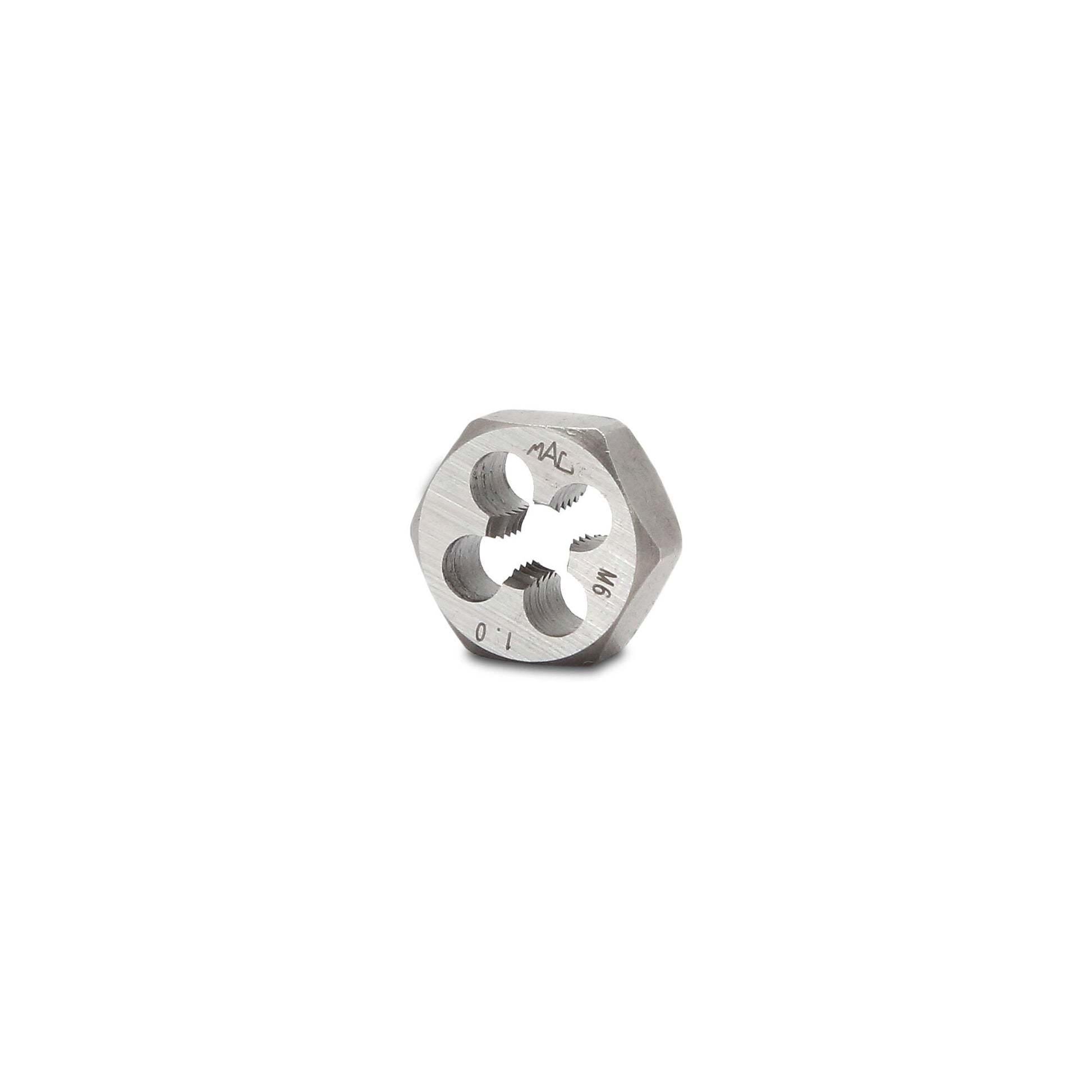 Metric Hexagonal Die M6-1.00 - 5/8" Shank