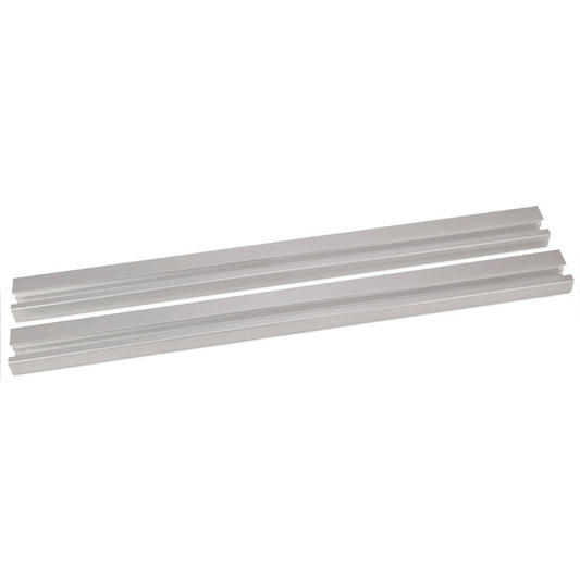 Utility Cart Add-On Rail Kit - Silver