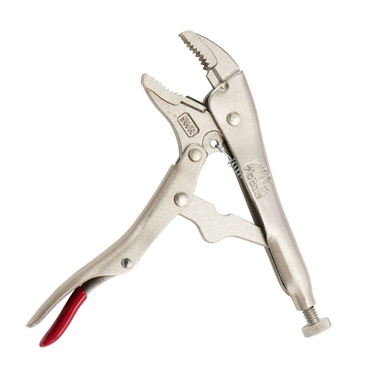 5" Curved Jaw Trigger Release Locking Pliers - Red