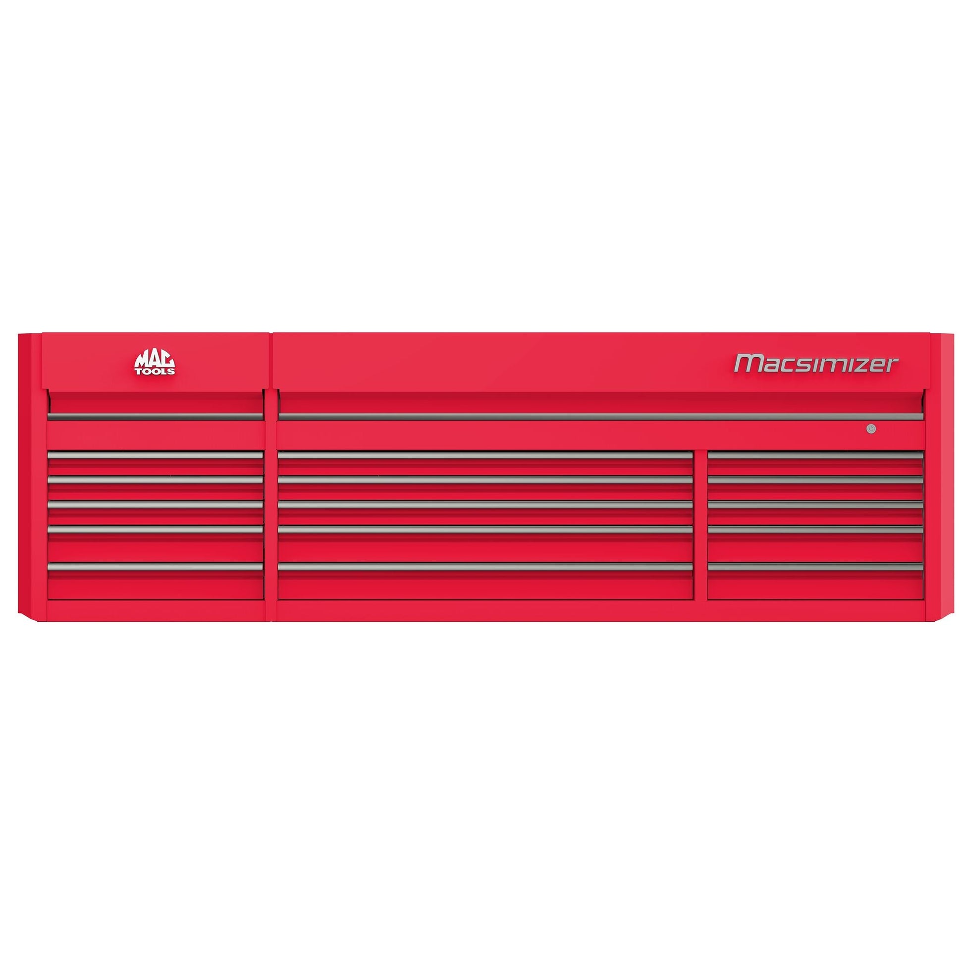 Macsimizer® 15-Drawer Top Chest - Firebrick Red
