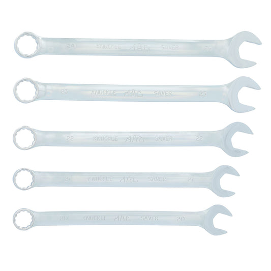 5-PC. Knuckle Saver Metric Combination Wrench Set