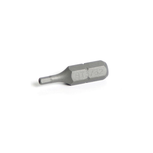 1/4" Hex Drive Tamper-Resistant Hex Bit 1" - 3/32"