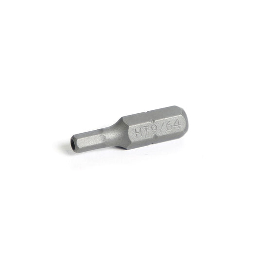 1/4" Hex Drive Tamper-Resistant Hex Bit 1" - 9/64"