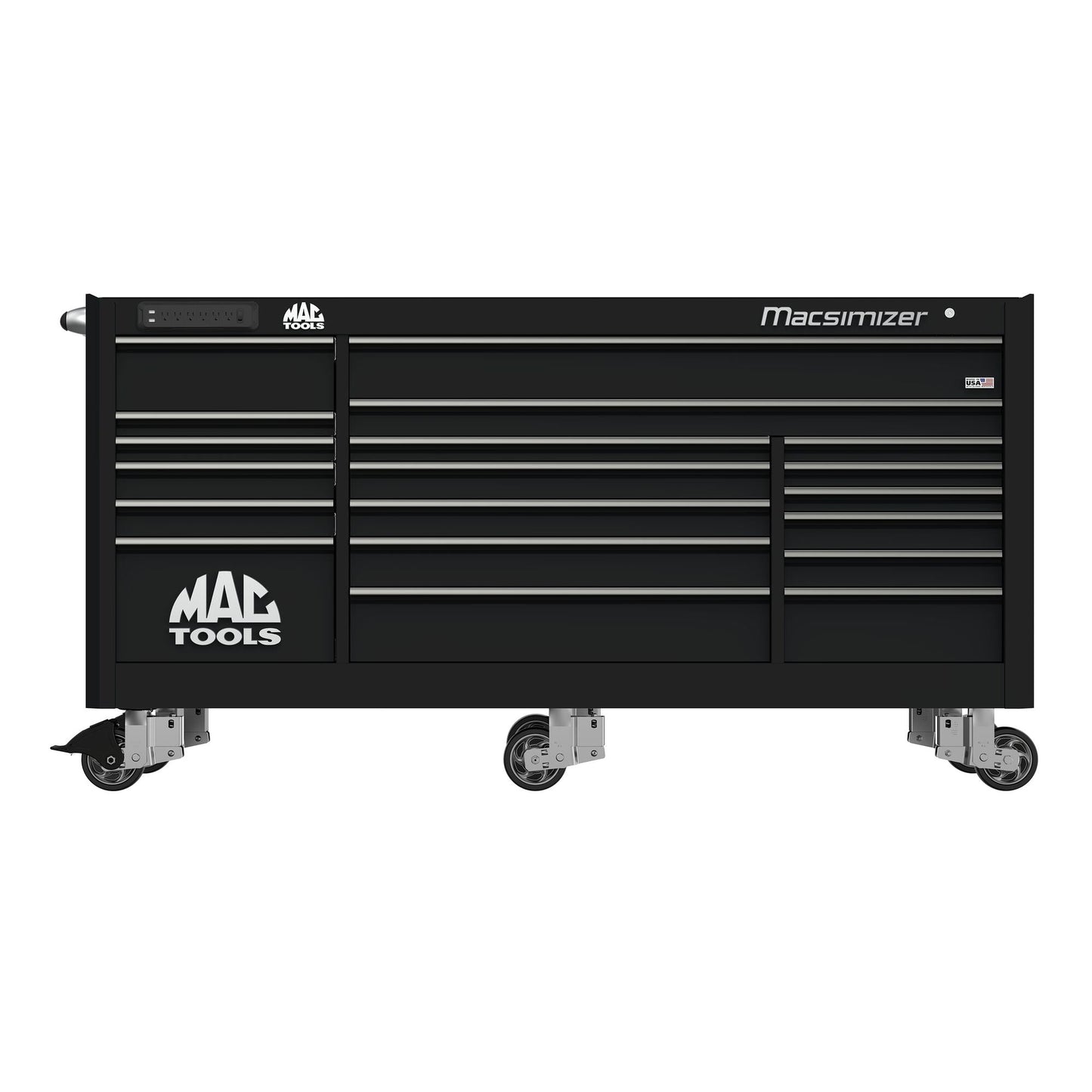 Macsimizer® 19-Drawer Workstation - Galaxy Black