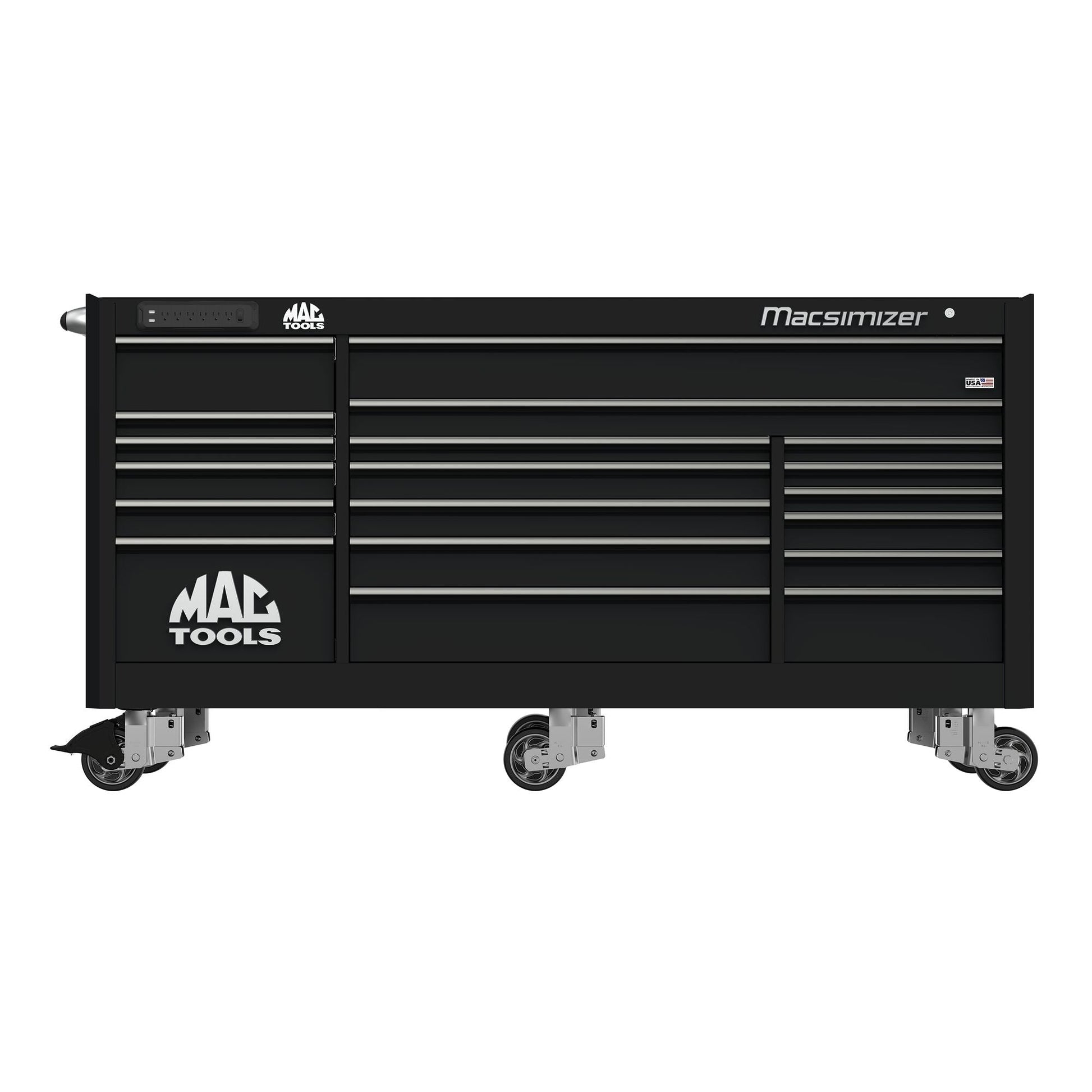 Macsimizer® 19-Drawer Workstation - Galaxy Black