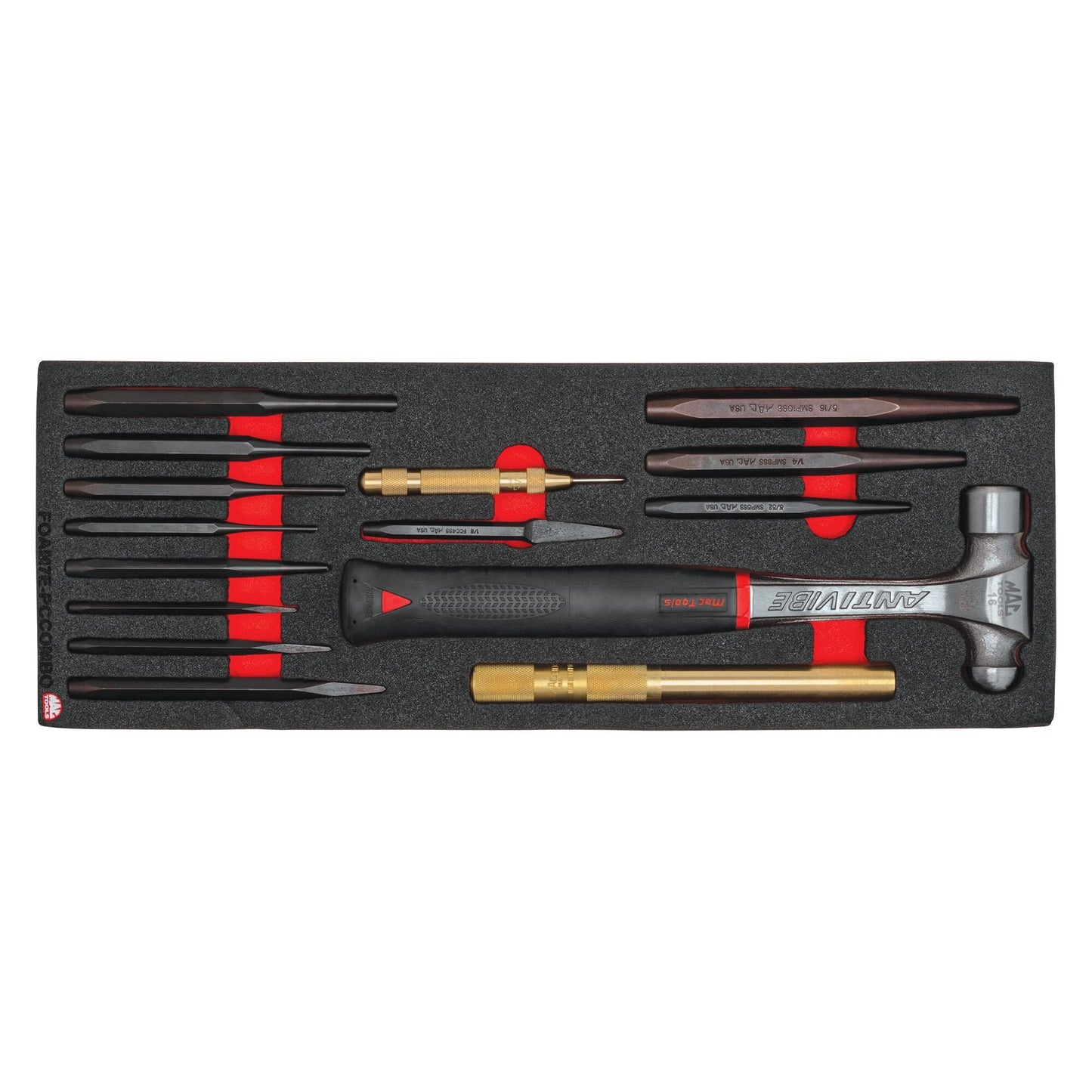 15-PC. Punch and Chisel Foam Set