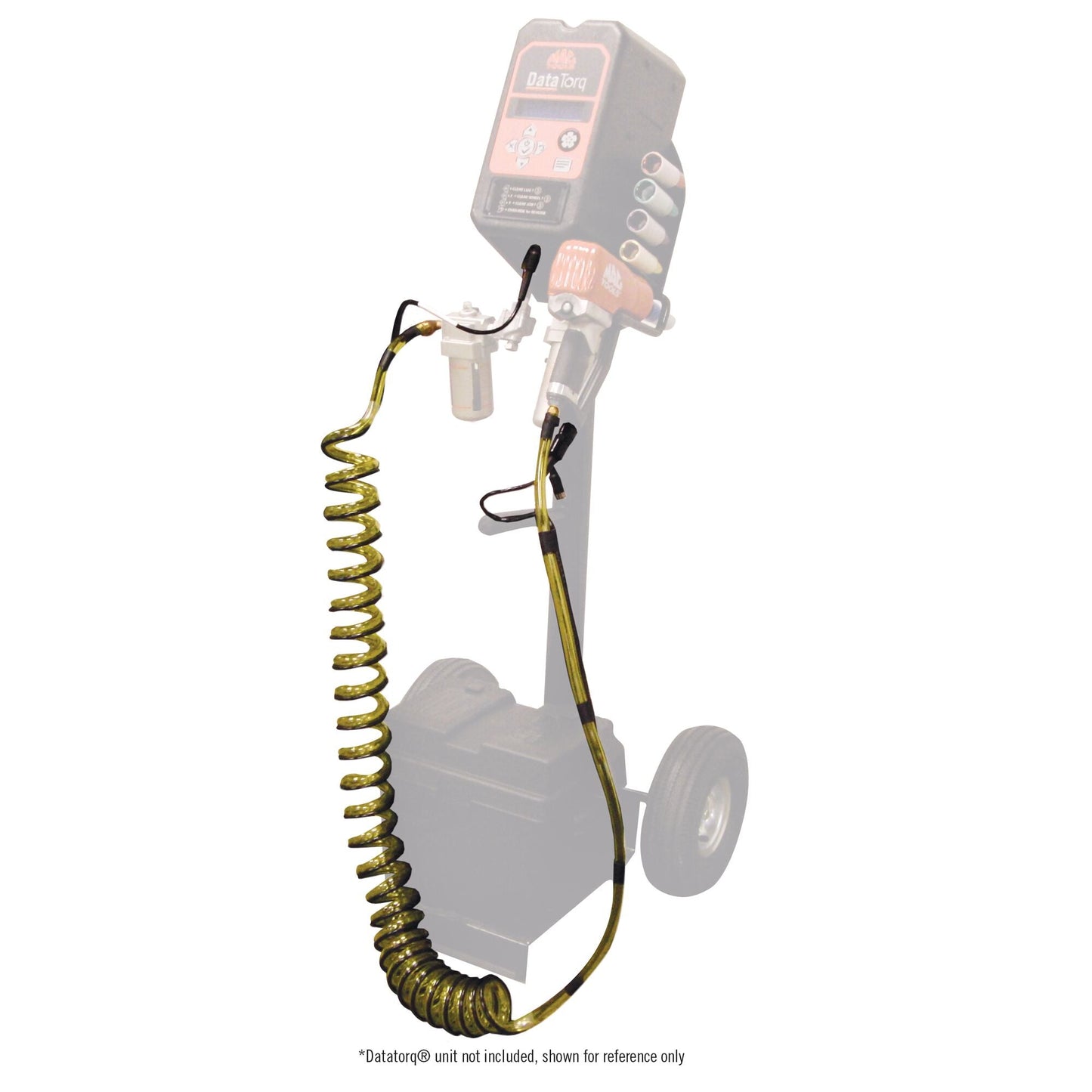 1/2" Coiled DataTorq® Hose Cable - 16'