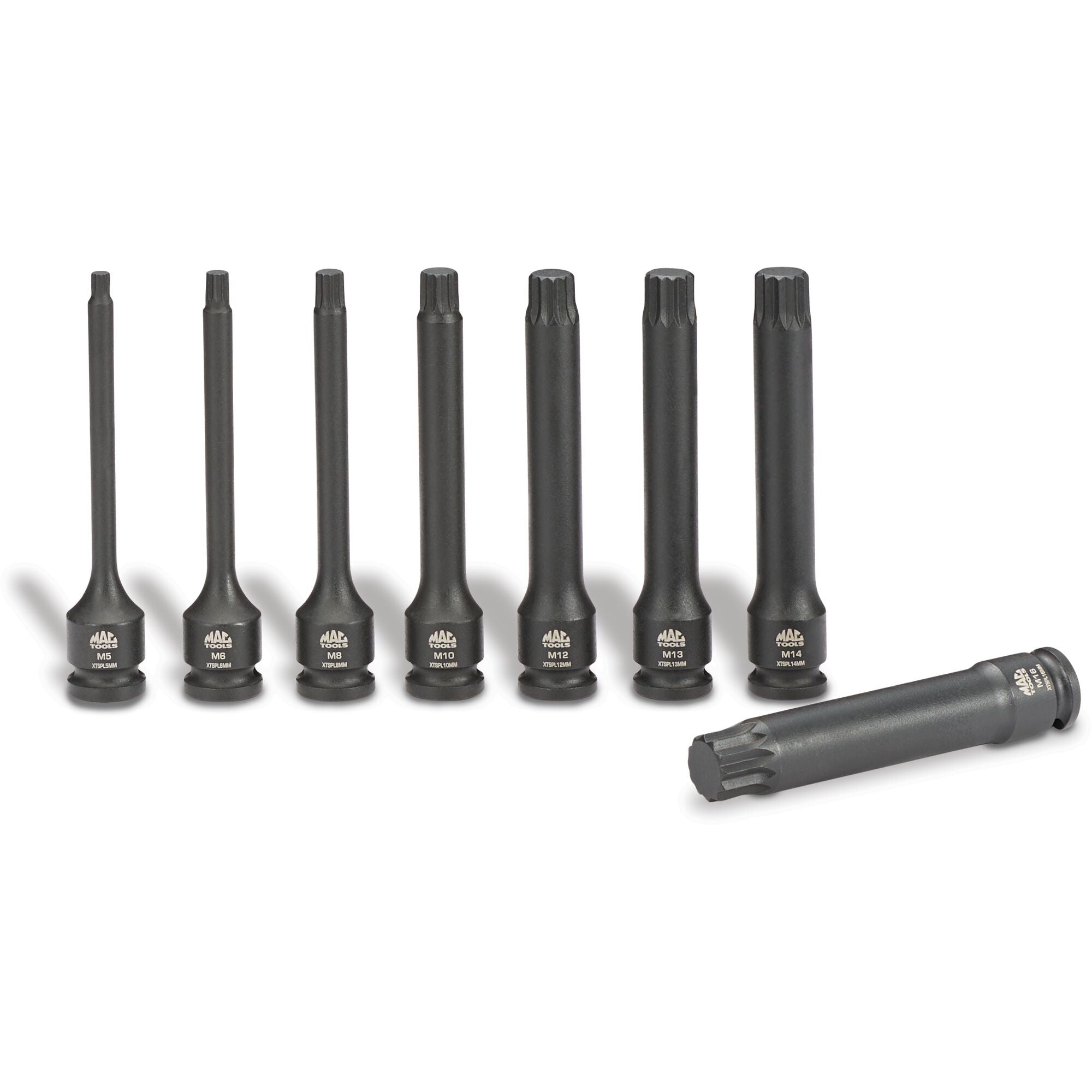 8-PC. Long Impact Triple Square Driver Set – Hollywood Mike's