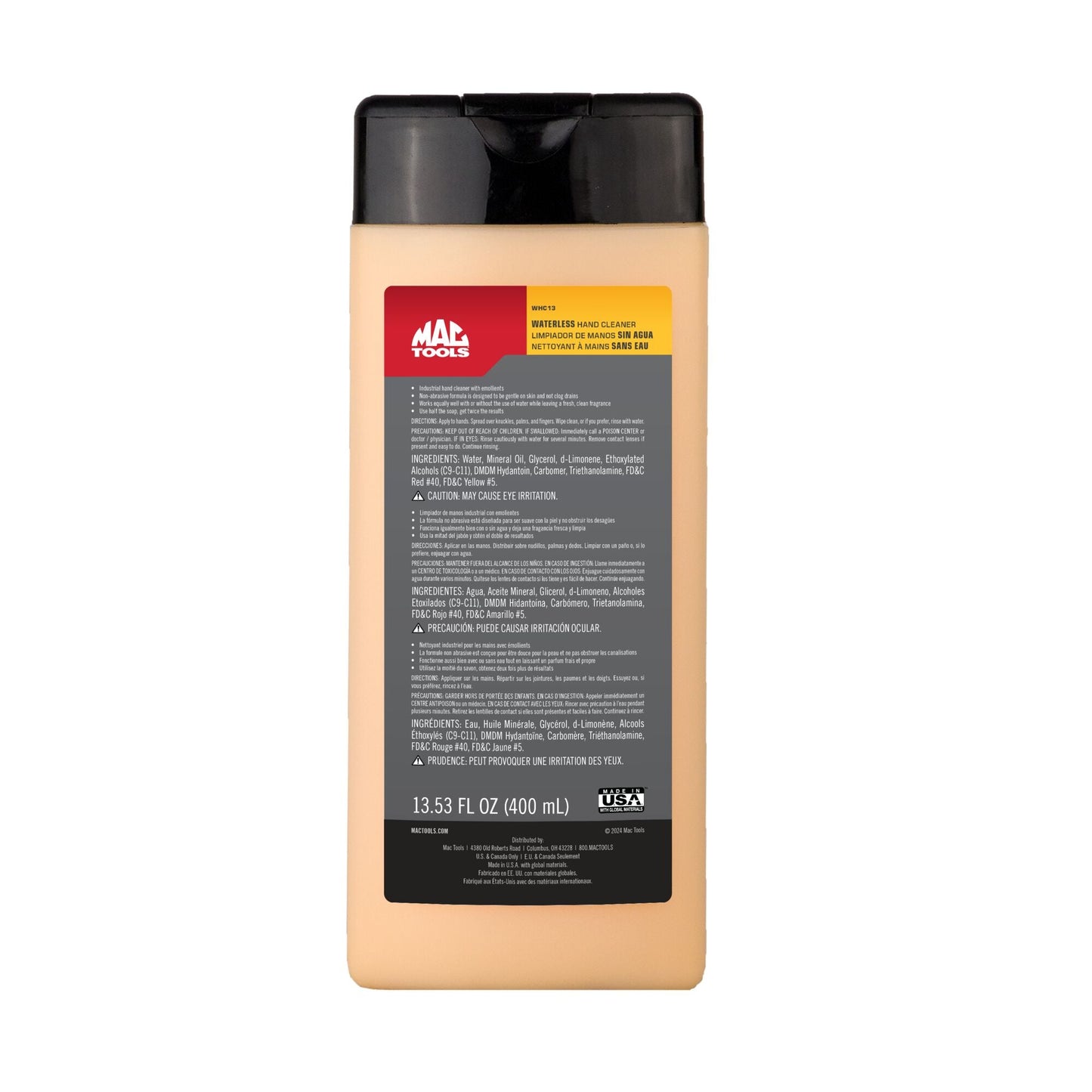 400 ml Waterless Hand Cleaner