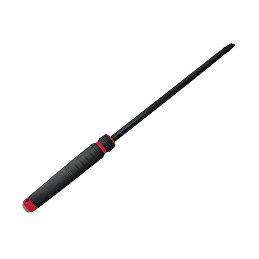 Capped Comfort-Handle 1/2" Straight-Head Pry Bar 25" Red