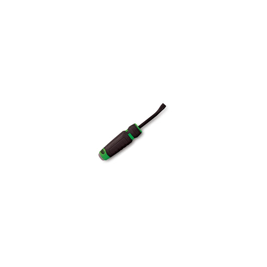 Capped Comfort-Handle 1/4" Curved-Head Pry Bar 8" Green