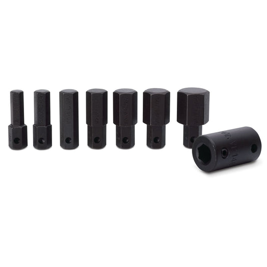 7-PC. 1/2" Drive SAE Hex Insert and Driver Set