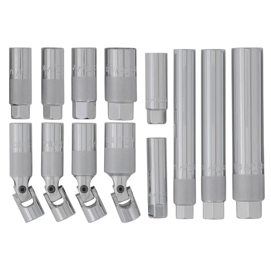13-PC. Multi-Length Spark Plug Socket Set