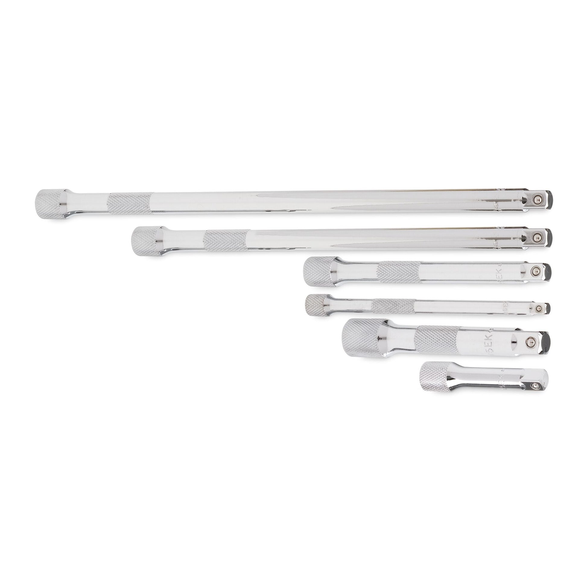 Extension, Knurled Set in Plastic Tray - 7-PC.