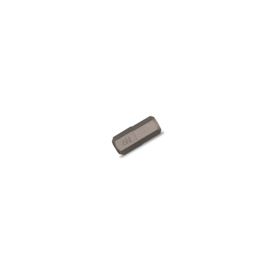 1/4" Hex Drive Stubby Hex Bit - 6mm